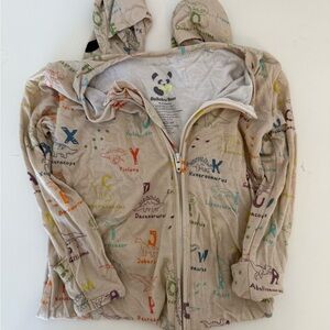 Bellabu Bear Dino ABC Bamboo Convertible Footie